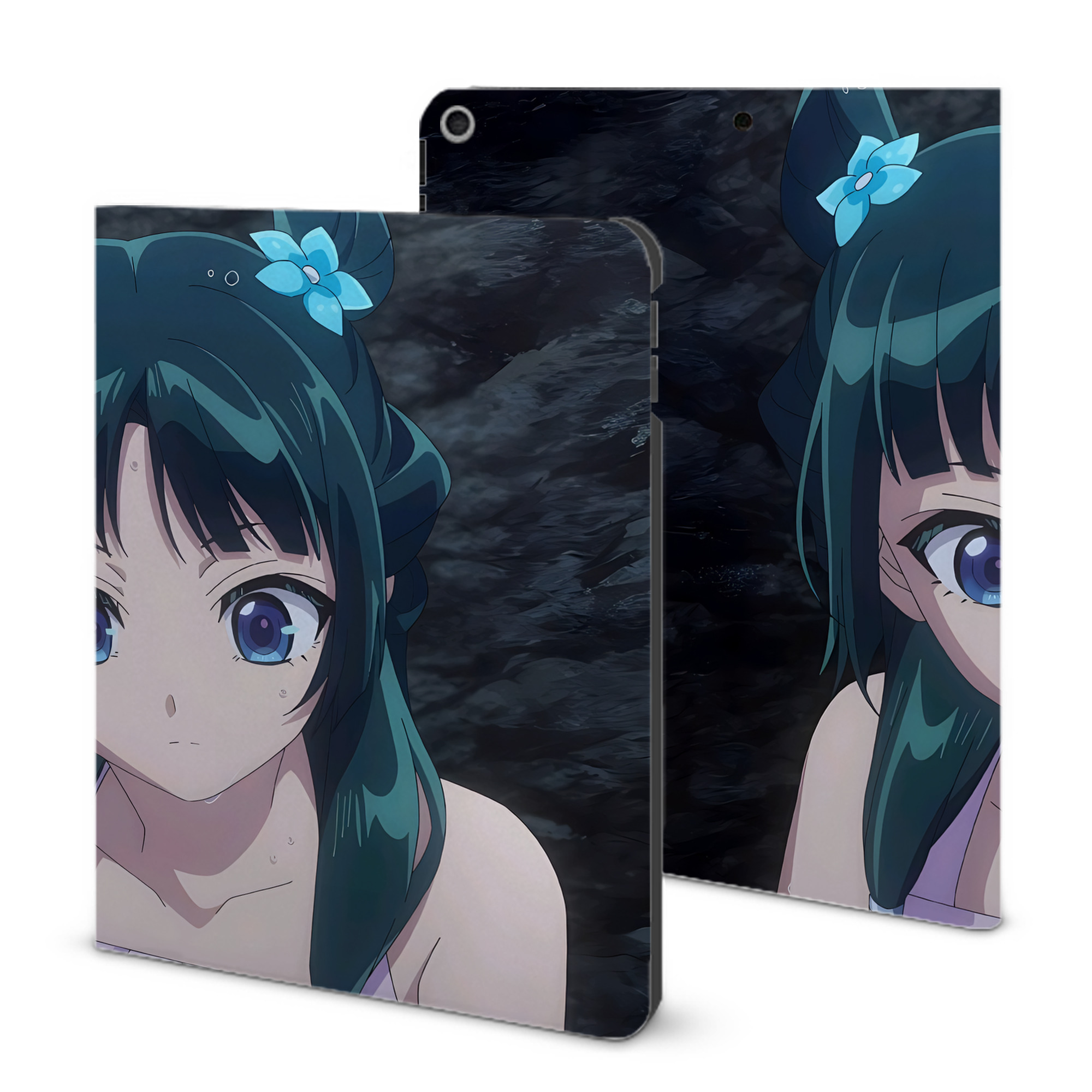 （画像用） 薬屋のひとりごと The Apothecary Diaries IPad ケース ブック型 PUレザー TPU 耐衝撃 軽量 薄型 ペン収納なし 全面保護 IPad 各モデル対応